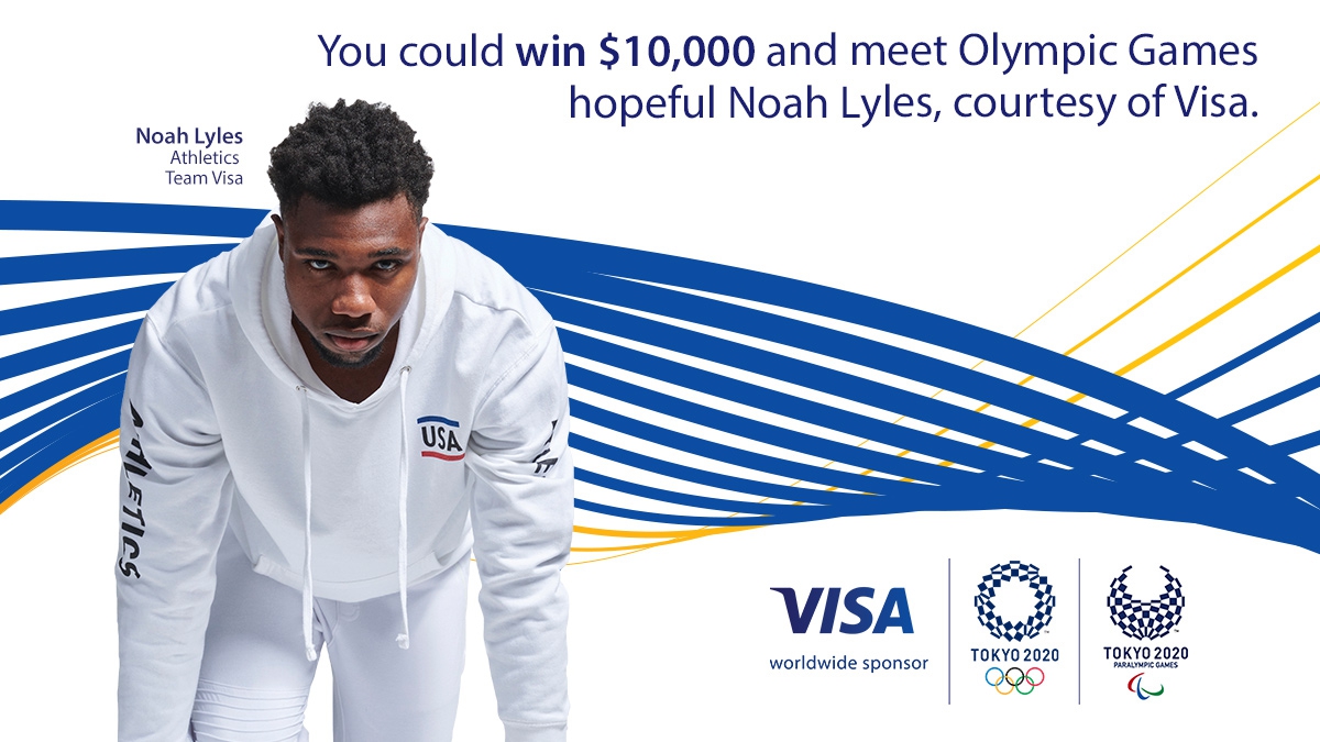 Visa 2020 Olympic Games Tokyo 2020 Sweepstakes